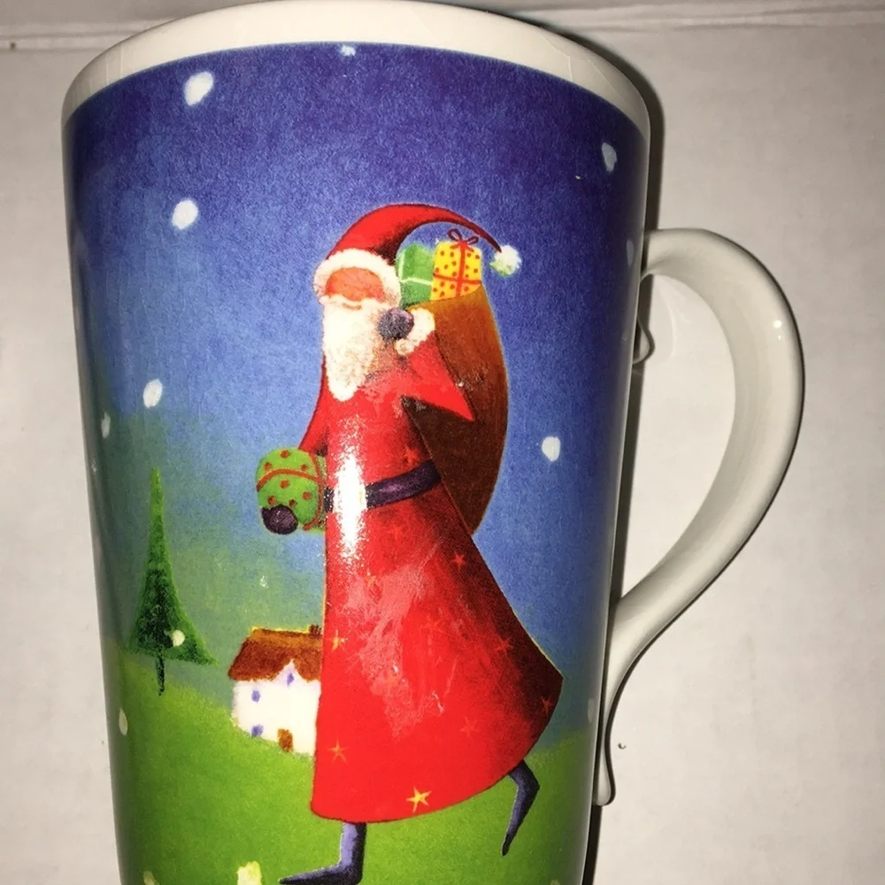 Jan Pashley Set of 2 Holiday Mugs